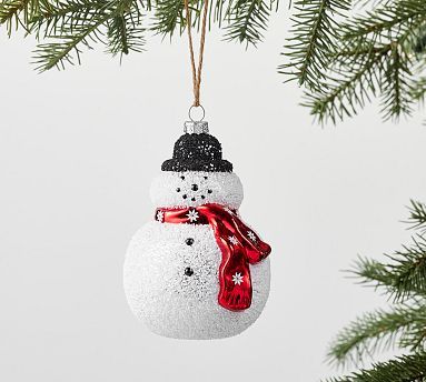 Archie the Snowman Ornament | Pottery Barn (US)