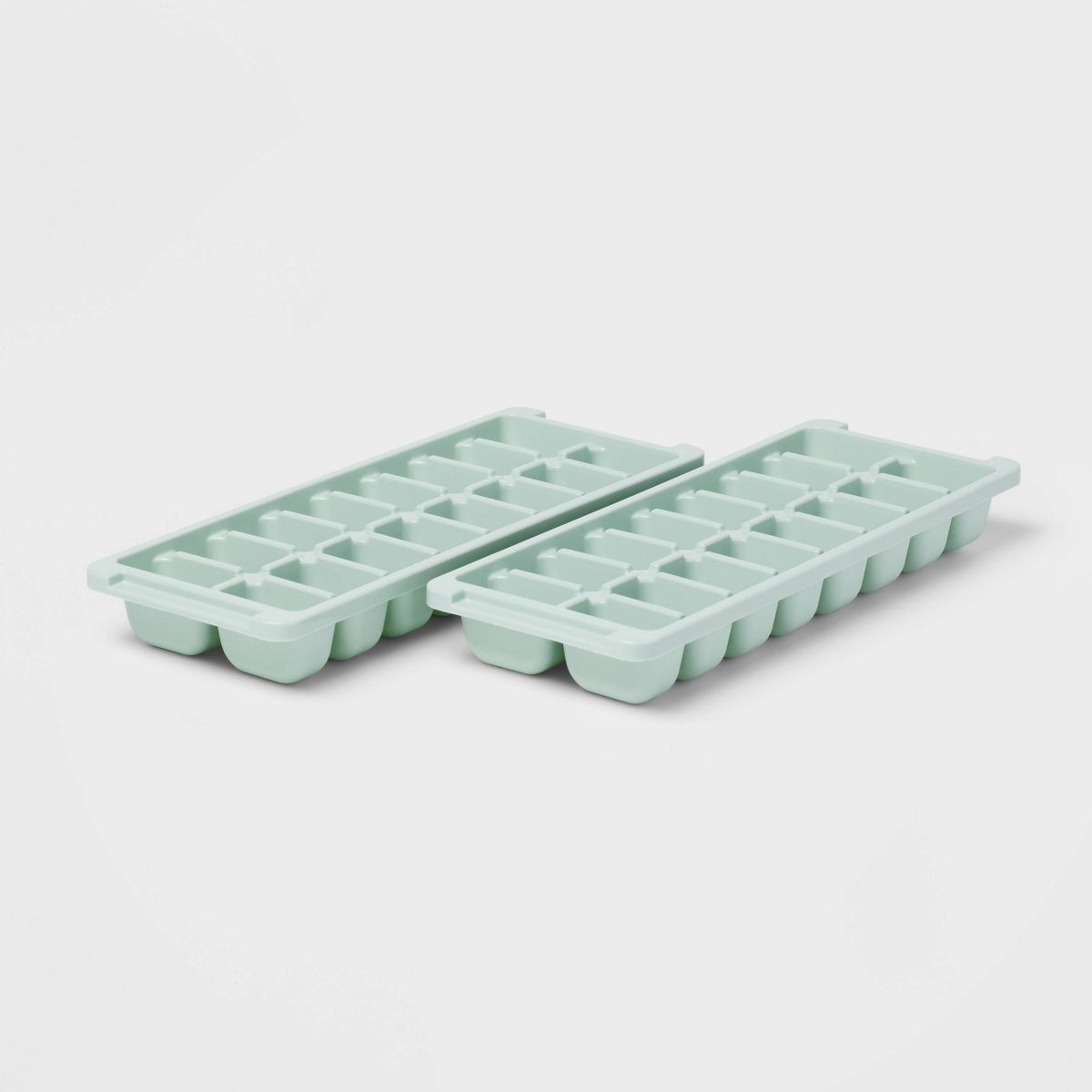 2pk Plastic Ice Trays Mint Green - Room Essentials™ | Target