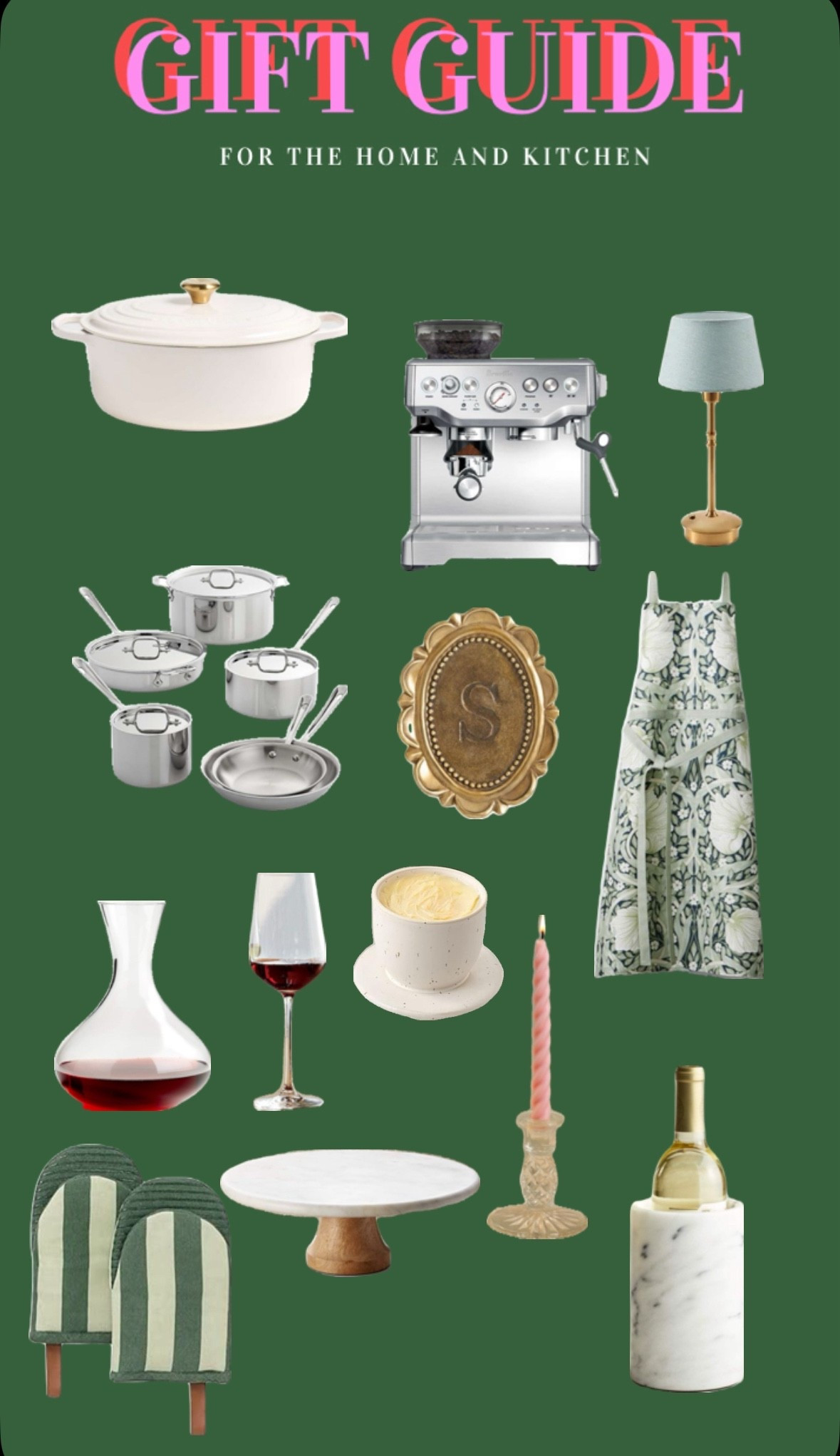 Gift guide for the home | home gifts | cooking gifts 

#LTKSeasonal #LTKGiftGuide #LTKHoliday