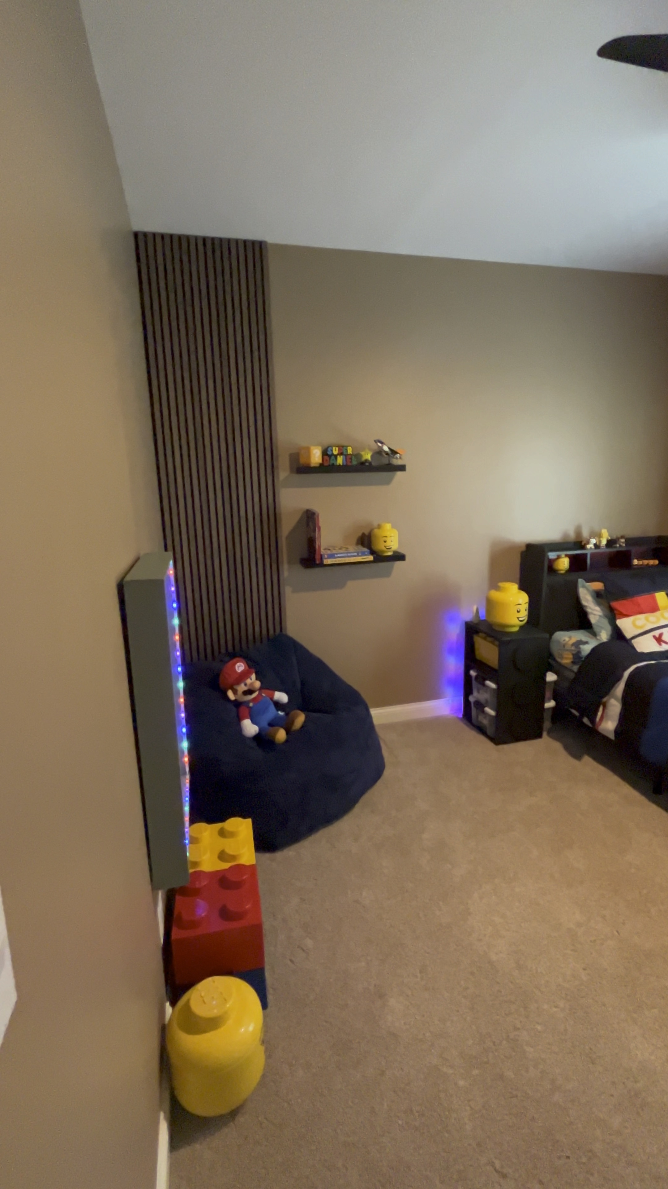Check out this Super Mario and Lego themed boy room! 

#LTKKids #LTKHome