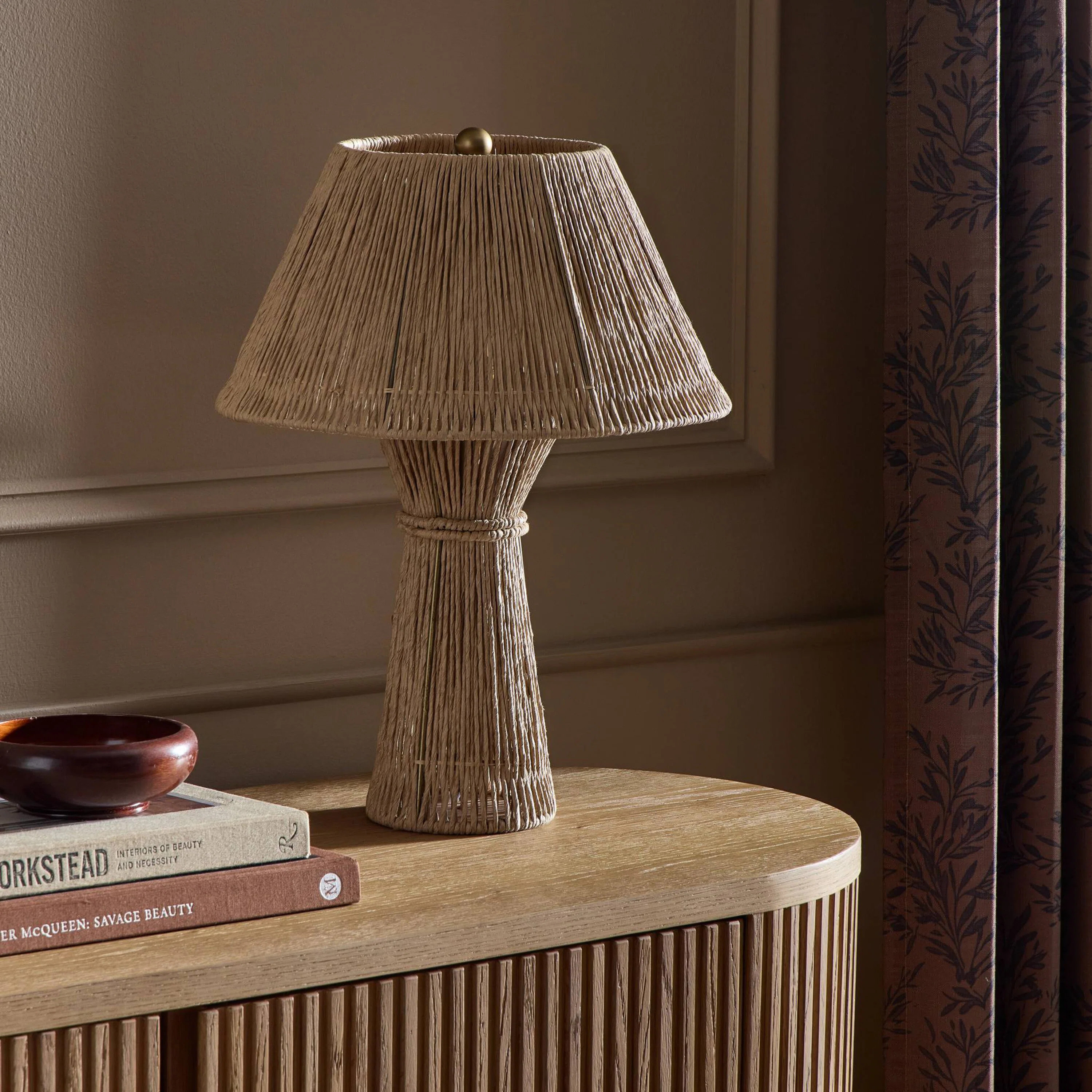 Nessa Table Lamp-Natural Paper Cord | Wayfair North America