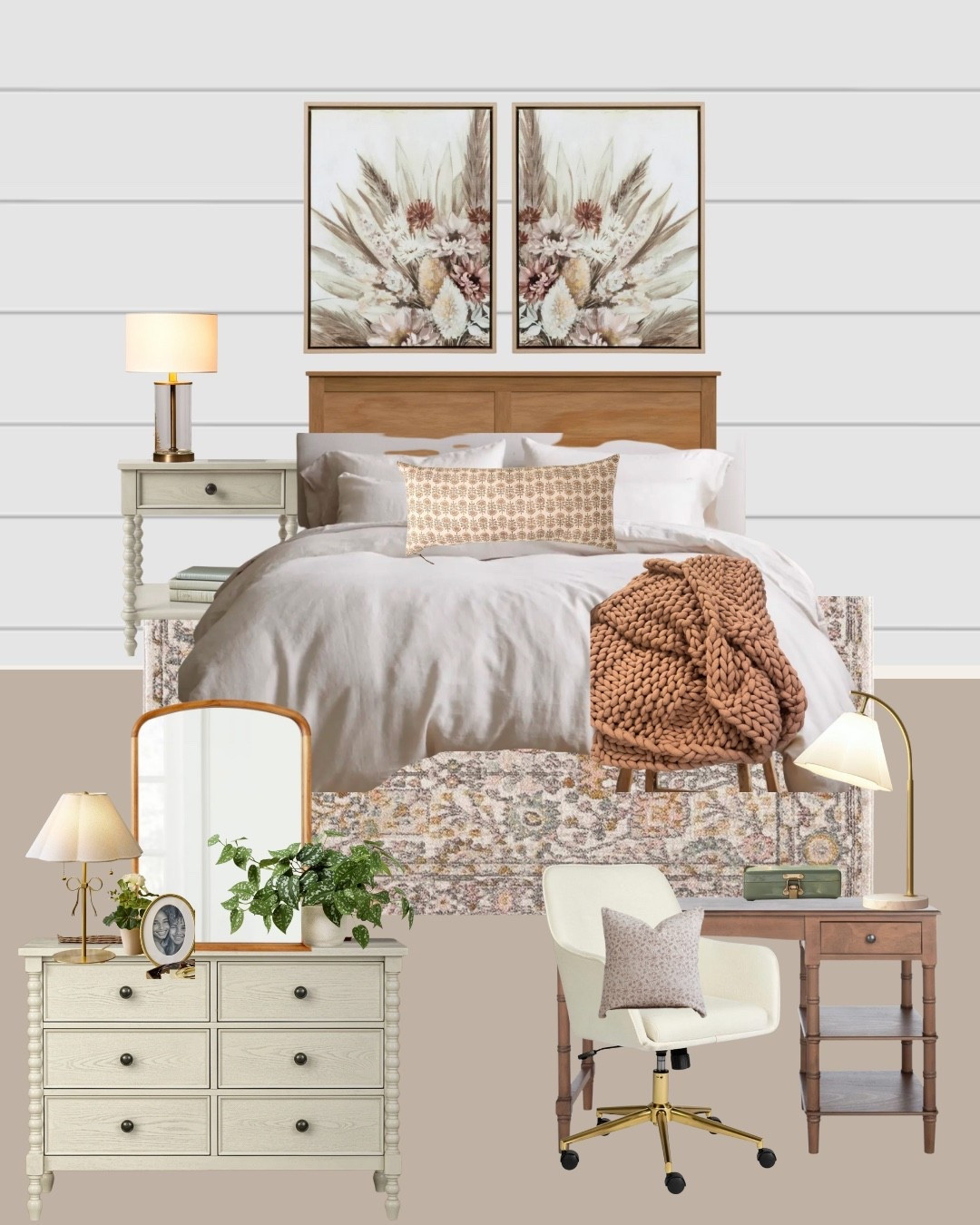 This summer, I’ve found myself dreaming in layers of linen, soft neutrals, and natural textures—and this space for my client’s teenage daughter brought all those quiet daydreams to life.

Warm wood tones, touches of brass, cozy textiles, and just the right hint of boho… it’s a space that feels like her—elegant but down to earth, calm but creative.

More little corners to come soon, but today felt like a sweet place to start. 🫶

#roomreveal #teenbedroomdesign #warmneutralstyle #bohostyle #interiordesigninspo #beforeandafter #thewinsomehome

#LTKFamily #LTKHome