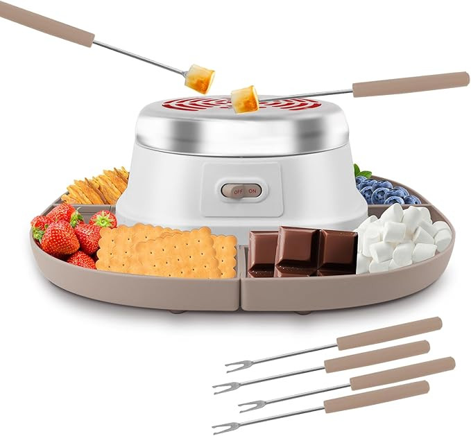 Smores Maker Tabletop Indoor Kit Smores Kit Indoor Smore Maker Tabletop Smores Maker Flameless El... | Amazon (US)