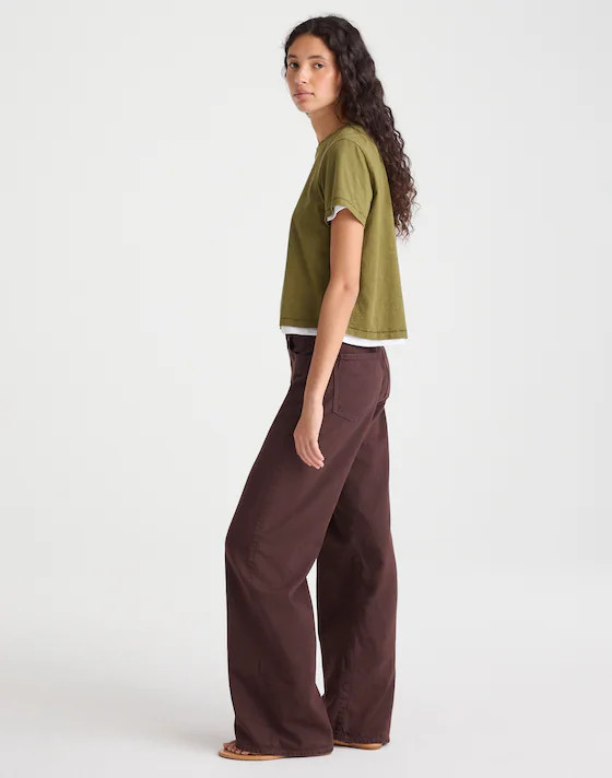 The Ultimate Wide-Leg Jean in Airy Denim | Madewell
