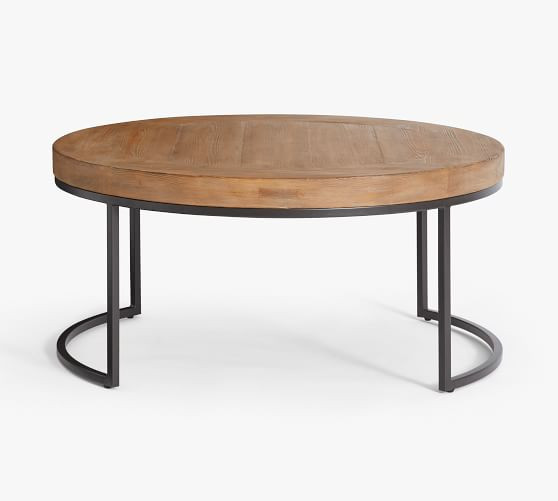 Malcolm Round Nesting Coffee Tables | Pottery Barn (US)