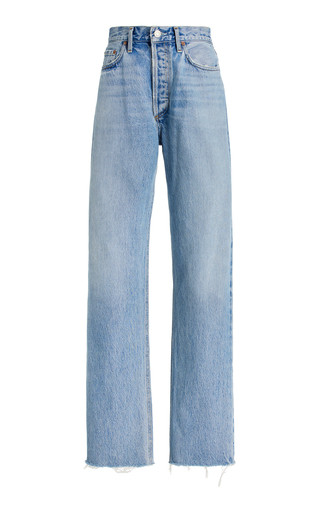 Lana Rigid Mid-Rise Straight-Leg Jeans | Moda Operandi (Global)