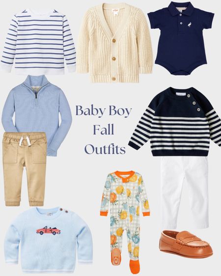 Baby boy toddler boy preppy outfits fall pumpkin pajamas organic baby Janie & Jack target Ralph Lauren loafers 

#LTKSeasonal #LTKbaby #LTKfamily