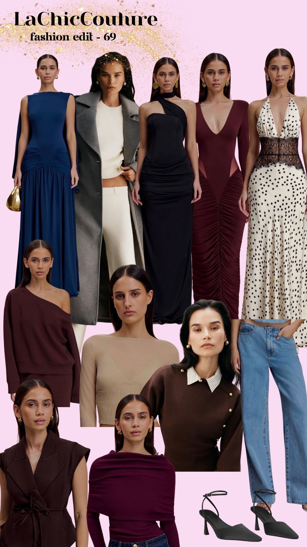 LaChicCouture Fashion Edit - 69 Fall Outfit. Holiday Outfit Inspo. Fashion trends. Fall Capsule Wardrobe #ootd #streetstyle #FashionTrends #Outfitinspo #falloutfits #falllooks #vogue #outfitideas #lachiccouture















#LTKParties #LTKStyleTip #LTKSeasonal