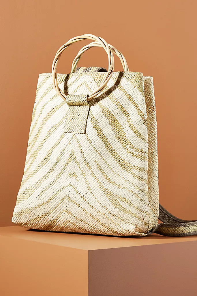 Tiger Woven Backpack | Anthropologie (US)