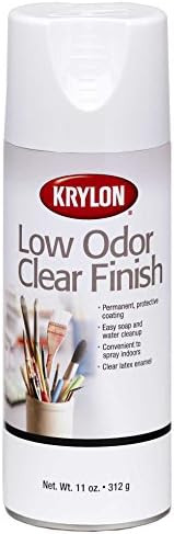 Krylon K07120 11-Ounce Low Odor Clear Matte Finish Aerosol Spray | Amazon (US)
