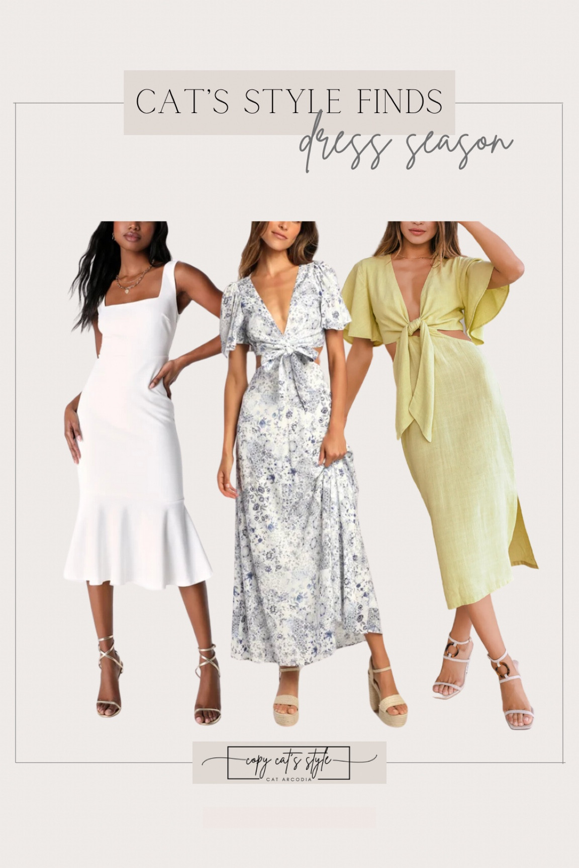 Dress season, spring dresses, summer dress, wedding guest dress

#LTKfindsunder100 #LTKwedding #LTKstyletip