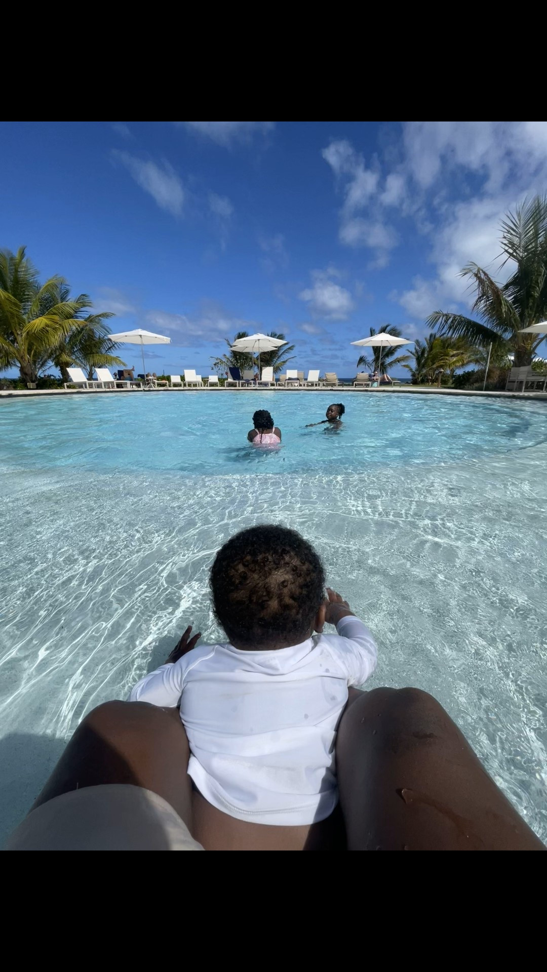 Baby Levii’s first beach club moment. Living his best life, feet in the water, family in view.

#LTKWatchNow #LTKBaby #LTKSwim