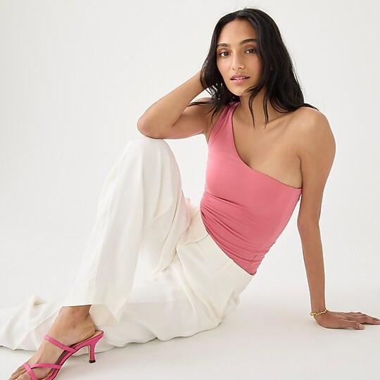 FormKnit one-shoulder tank | J. Crew US