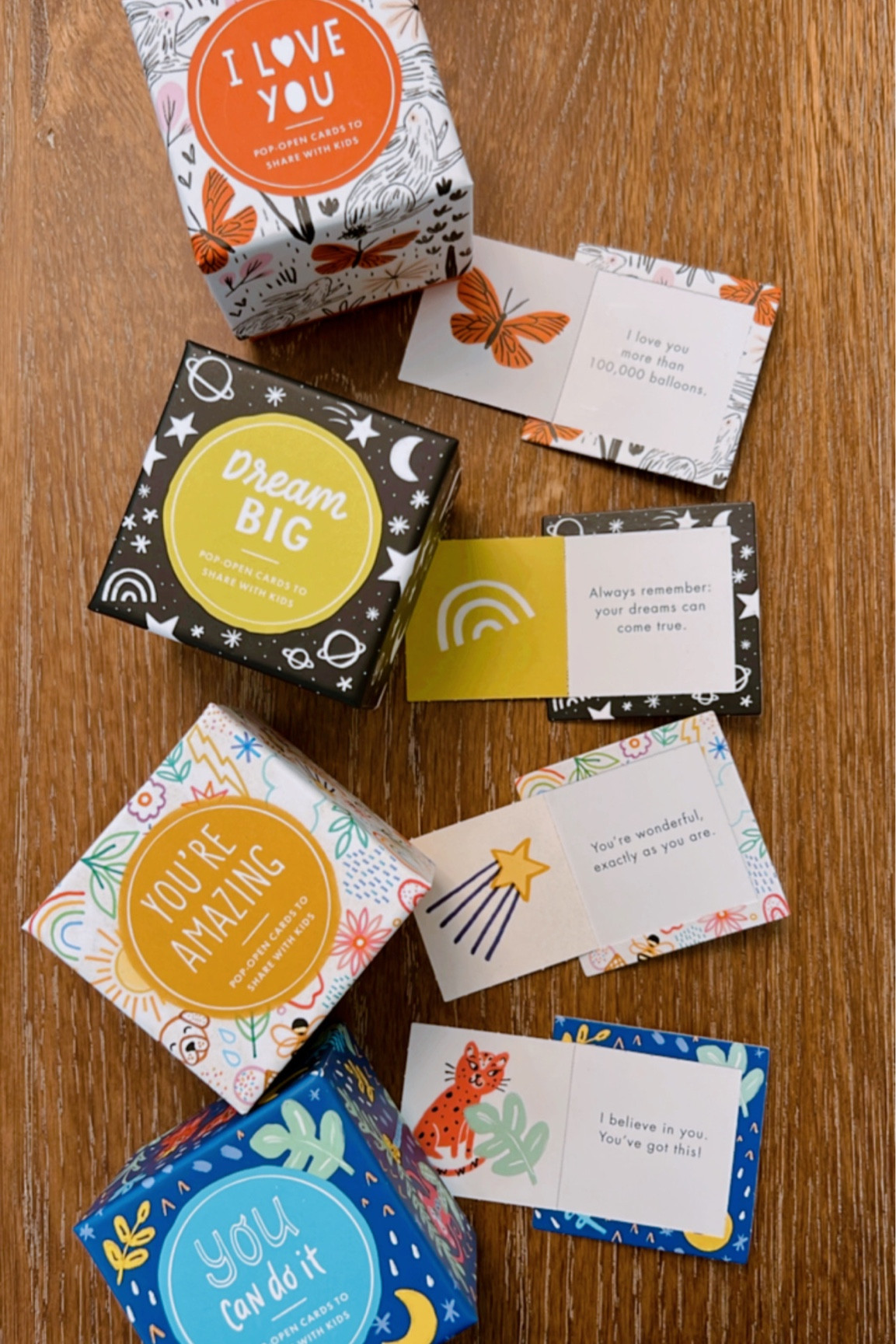 Thoughtfulls for Your Babies 🍎♥️📝

Slip under their pillow, hide it in a book, stick it to their bathroom mirror or place it in their lunch box for a little surprise each day. 

These tiny cards offer encouragement on a hard day, celebrate their achievements, build self-esteem & self-love, & to show them you’re there every step of the way! 

#LTKunder50 #LTKBacktoSchool #LTKkids