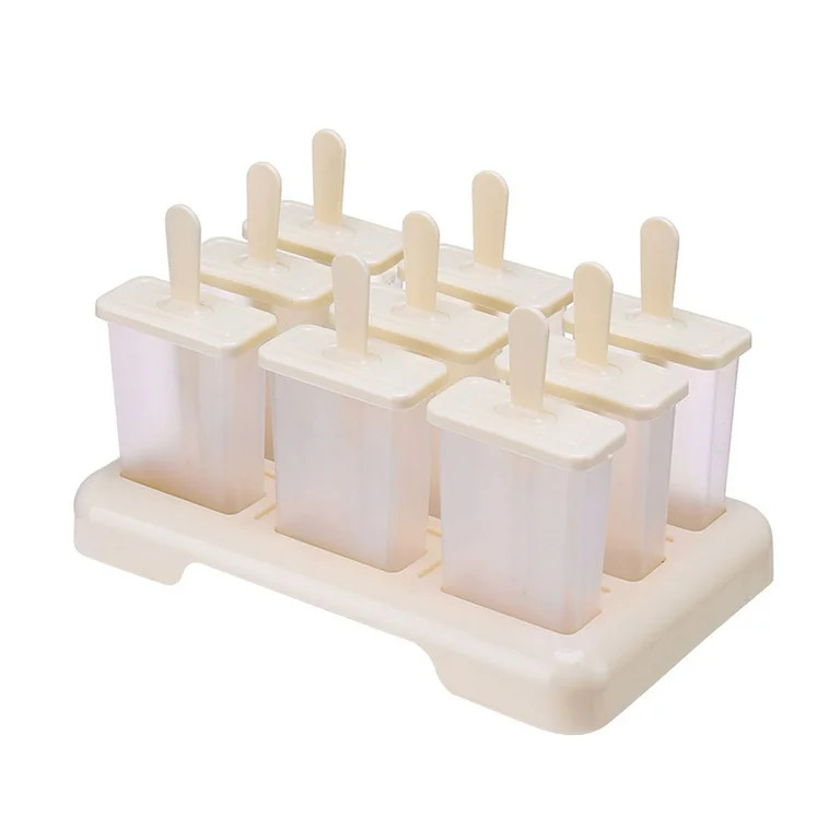 Ice Cube Tray,9Pcs Popsicle Mold Diy Ice Cream Popsicles Ice Cream Ice Cream Mold Tray | Walmart (US)