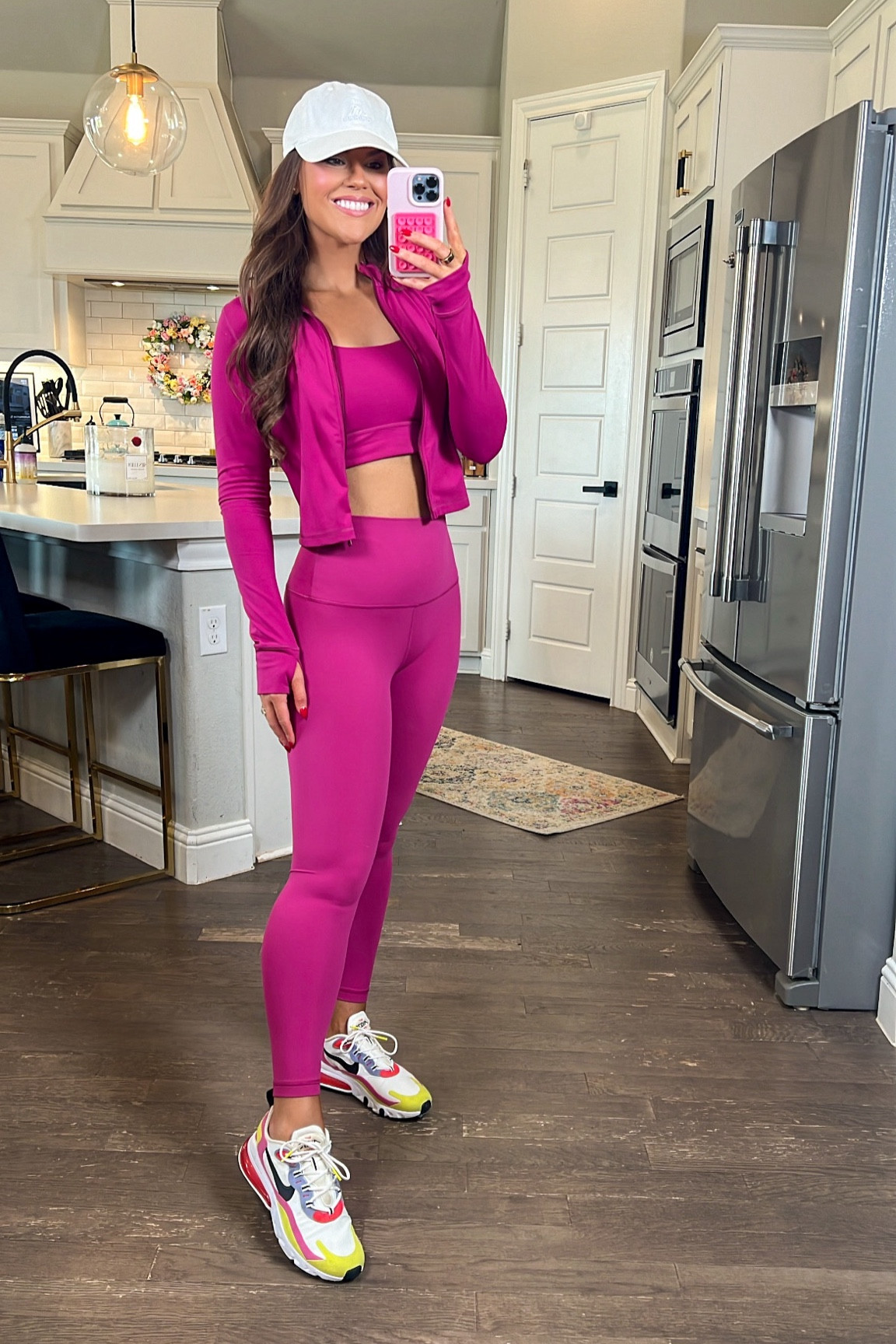 Amazon Fitness Look!
Love this color for spring & summer!✨

Wearing a small in everything  

#LTKshoecrush #LTKfitness #LTKActive