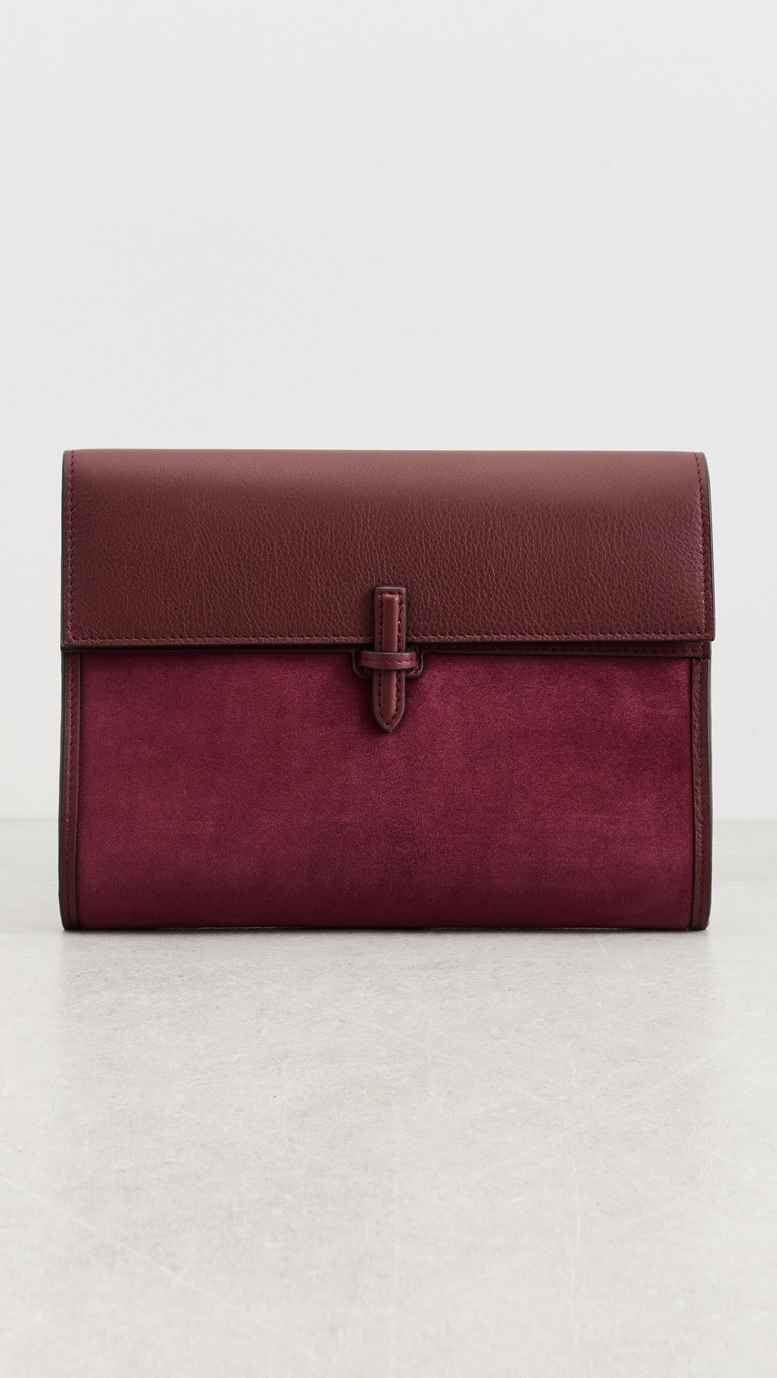 Large Soft Clutch in Suede | Shopbop