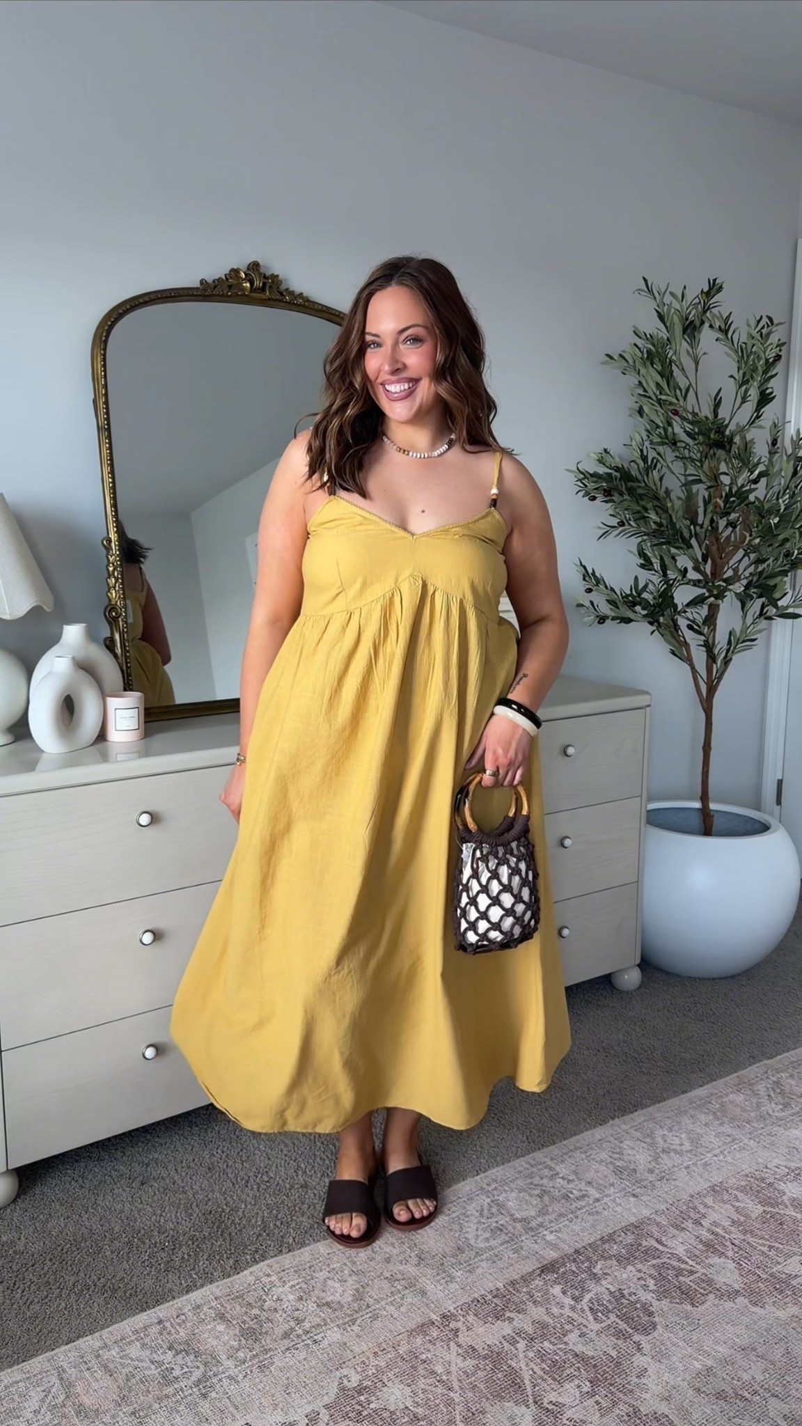 Wearing a size large! 