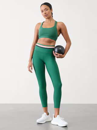 Interval Stash High Rise Stripe 7/8 Legging | Athleta