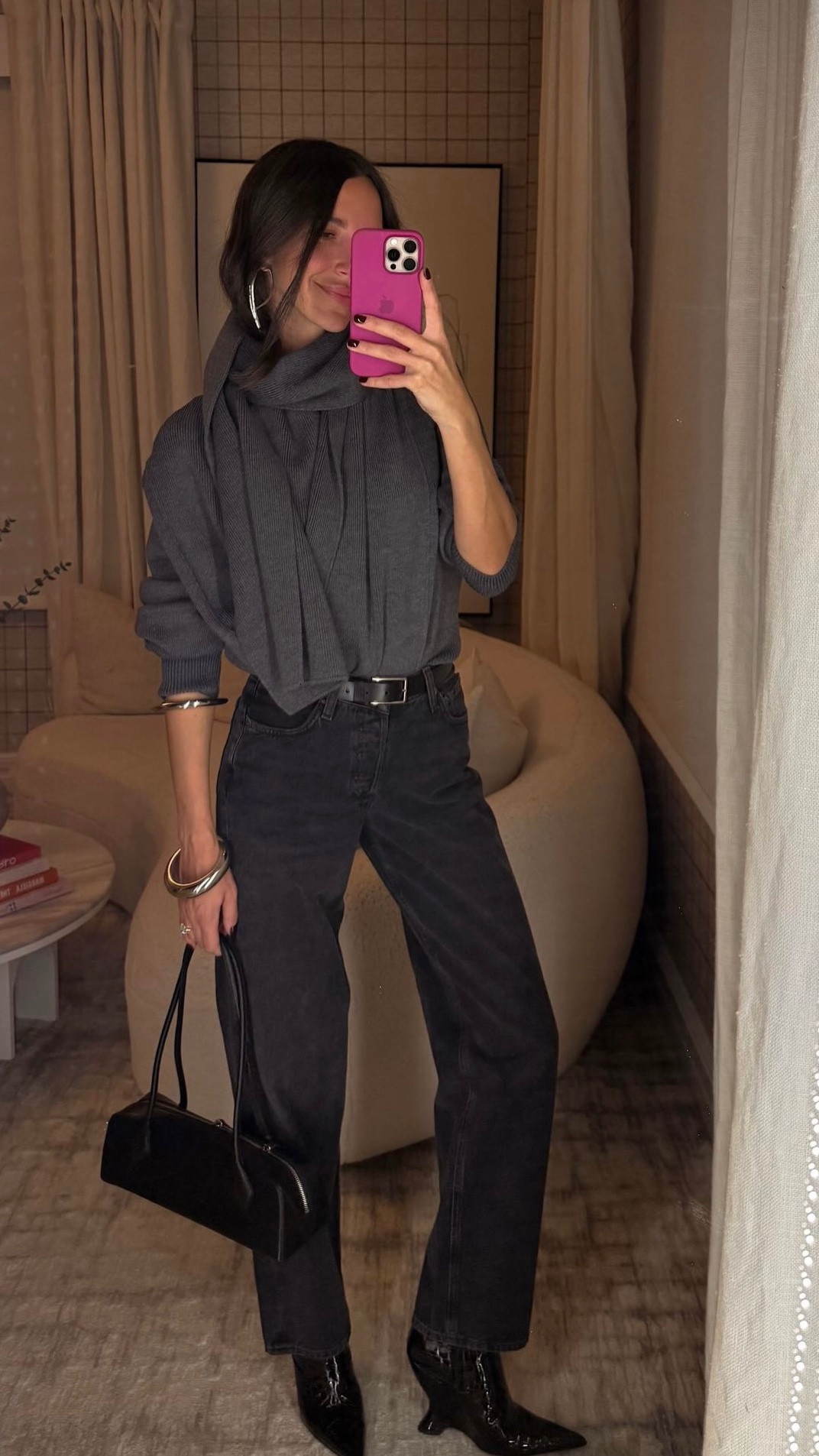 Last night’s outfit! 🖤