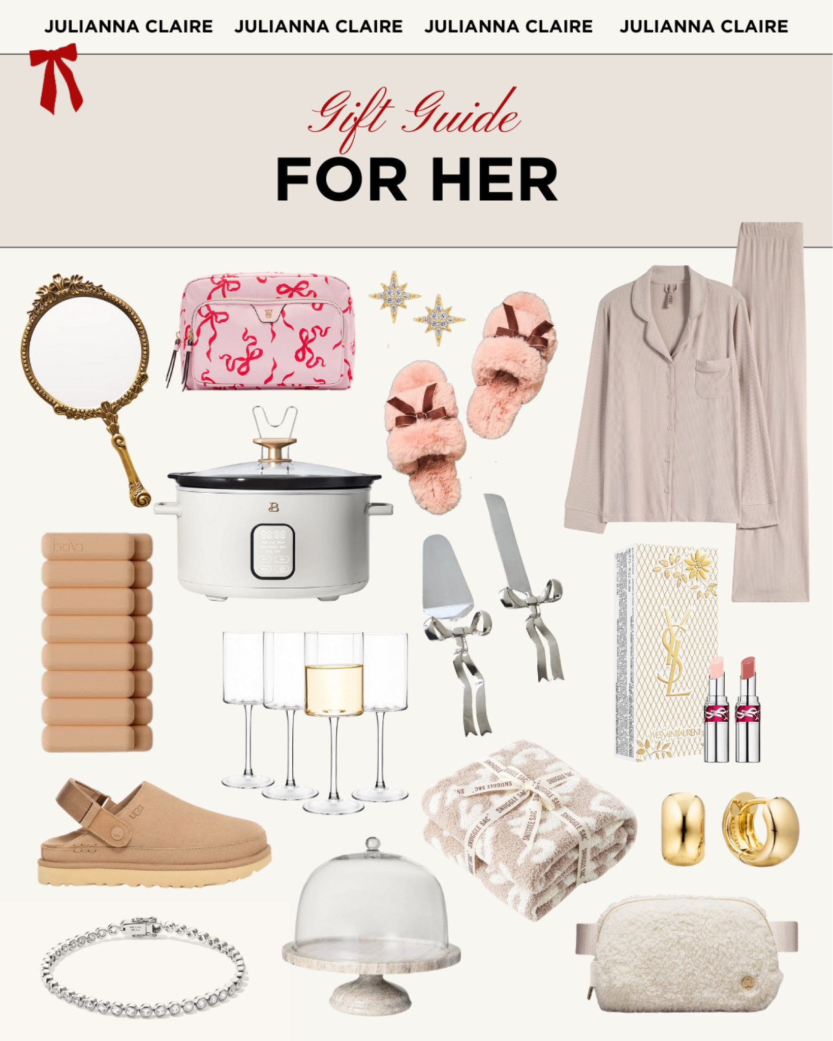 Christmas gift guide for her 🎄✨

Holiday gift guide for her // Christmas gift ideas for her // What to get her for the holidays 

#LTKHoliday #LTKGiftGuide #LTKSeasonal