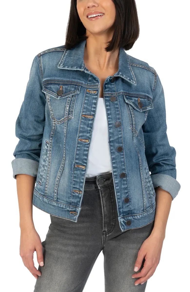 KUT from the Kloth Jacqueline Denim Jacket | Nordstrom | Nordstrom