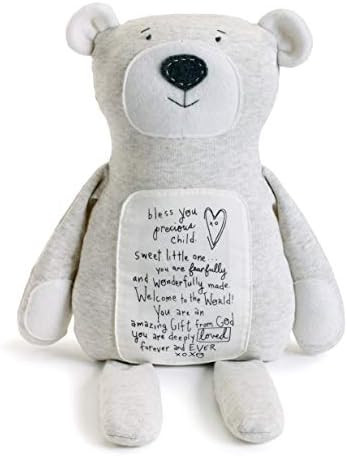 DEMDACO Bless You Precious Child Poetic Threads Bear Children's Plush Stuffed Animal Toy | Amazon (US)