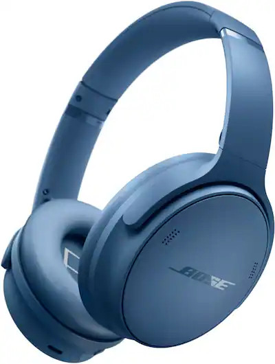 Bose - QuietComfort Wireless Noise Cancelling Over-the-Ear Bluetooth Headphones - Blue Dusk | Best Buy U.S.
