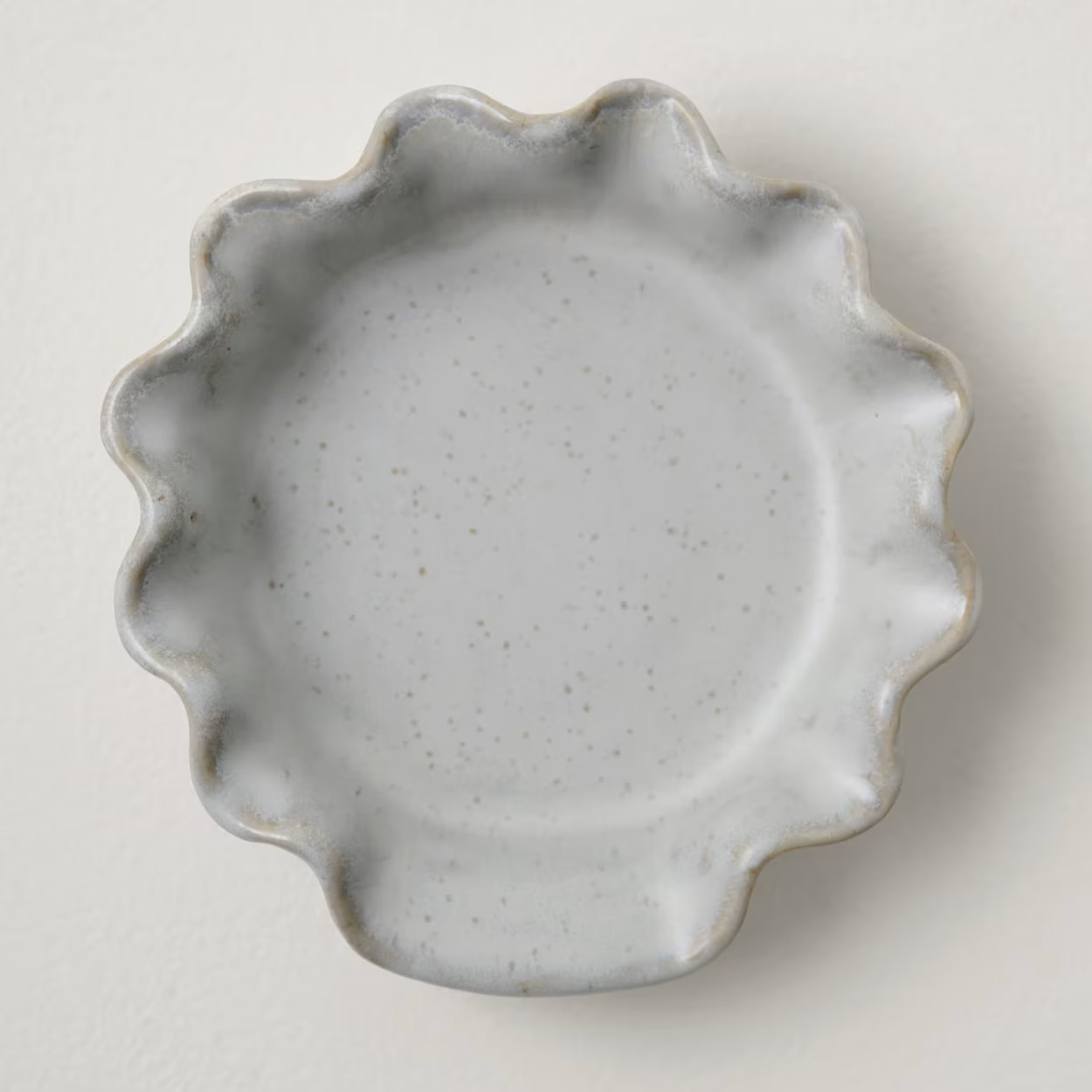 French Grey Ruffle Spoon Rest | Magnolia