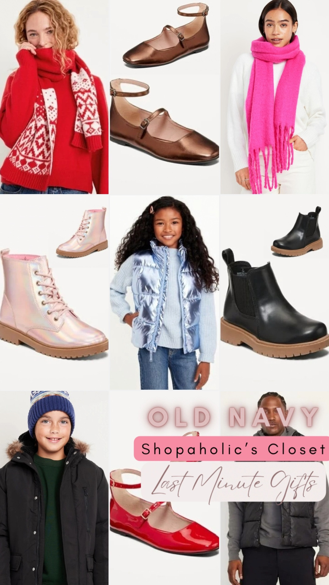 Shop last minute gifts at Old Navy! Up until the last minute. With great deals too.

#shopdeescloset #shopaholicscloset #procrastinatesunite

#LTKFindsUnder50 #LTKGiftGuide #LTKSaleAlert