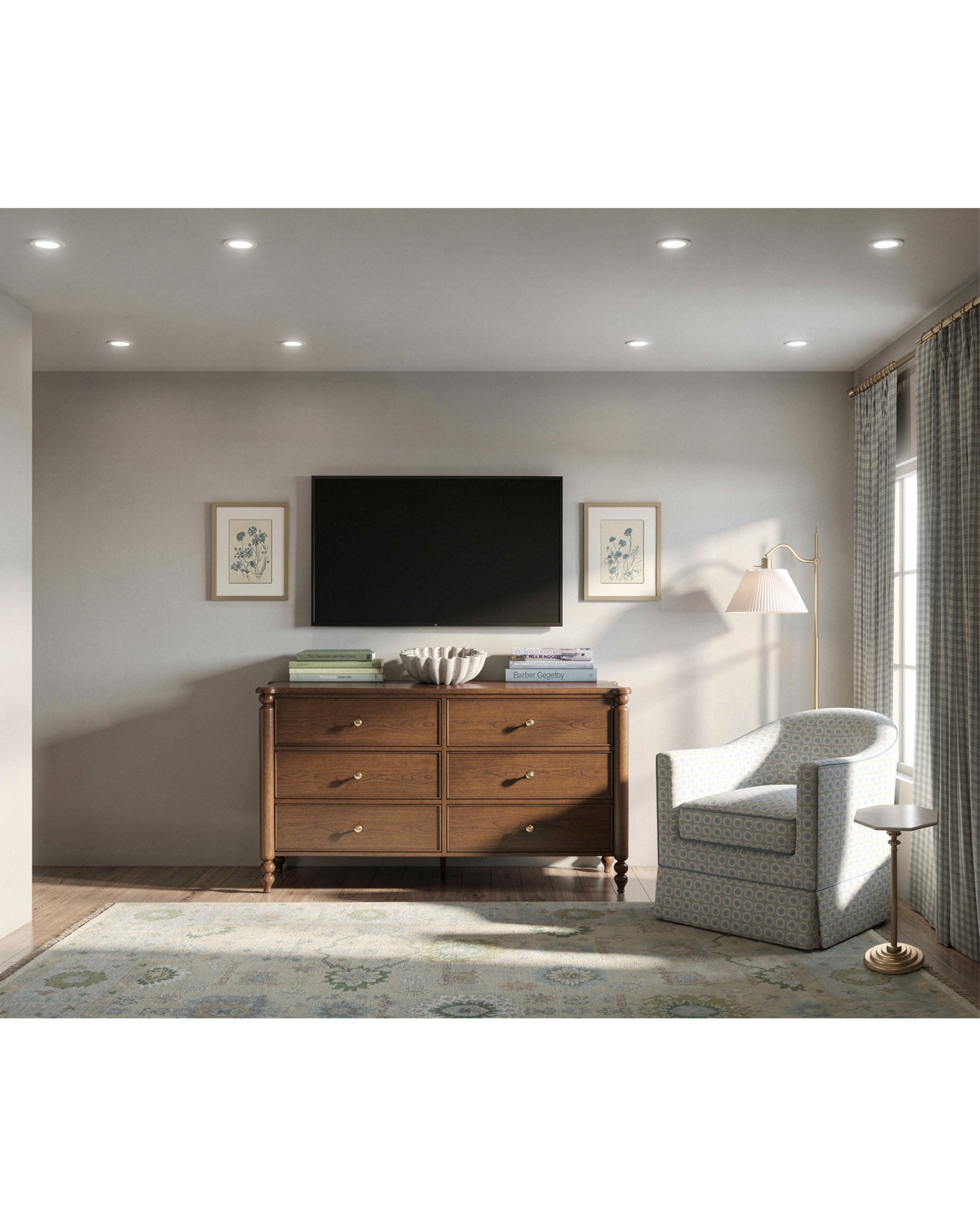 Another view of a fun primary bedroom design! A look at the dresser & seating area 

#LTKSaleAlert #LTKHome #LTKdayinmylife