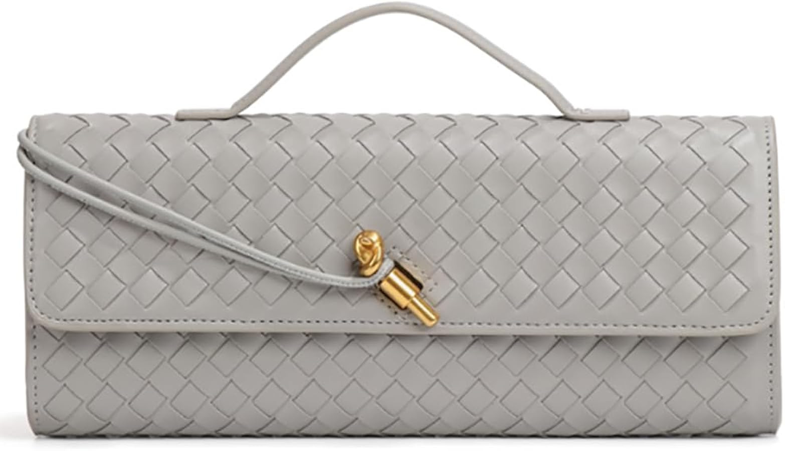 Trendy Woven Evening Clutch Purses Women Underarm Shoulder Handbag Cute Satchels Crossbody Purse ... | Amazon (US)