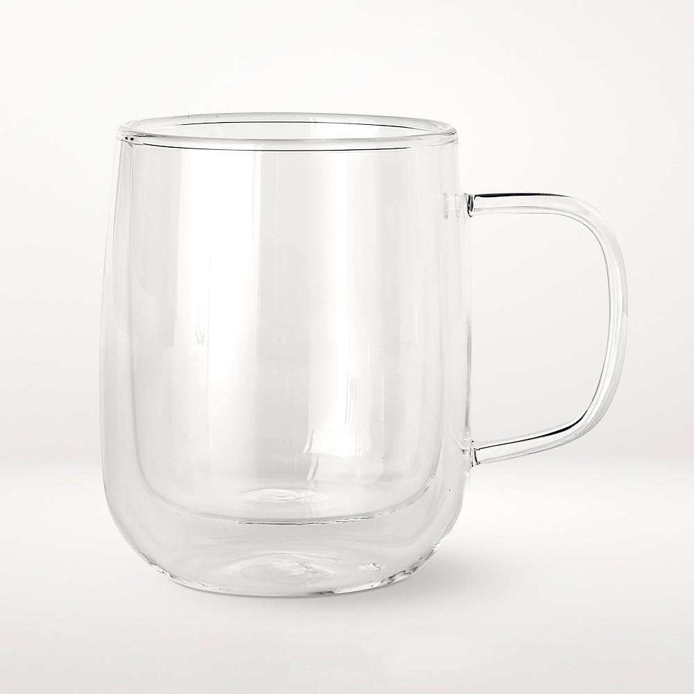 Double-Wall Glass Coffee Mugs | Williams-Sonoma