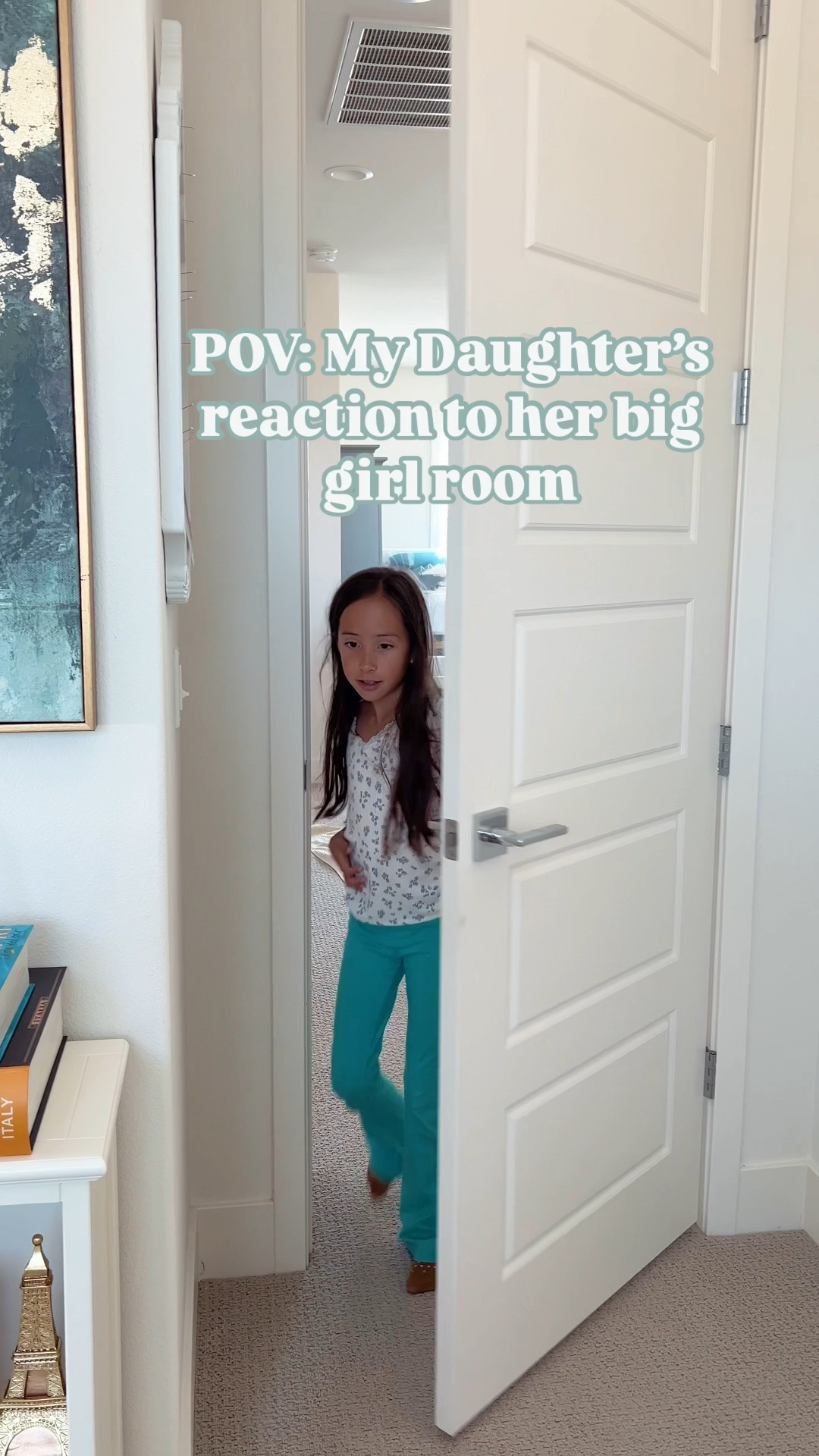 Milan’s reaction to her big girl room 

#LTKKids #LTKWatchNow #LTKHome