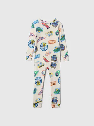 Baby & Toddler Organic Brushed Cotton Hot Wheels PJ Set | Gap (US)