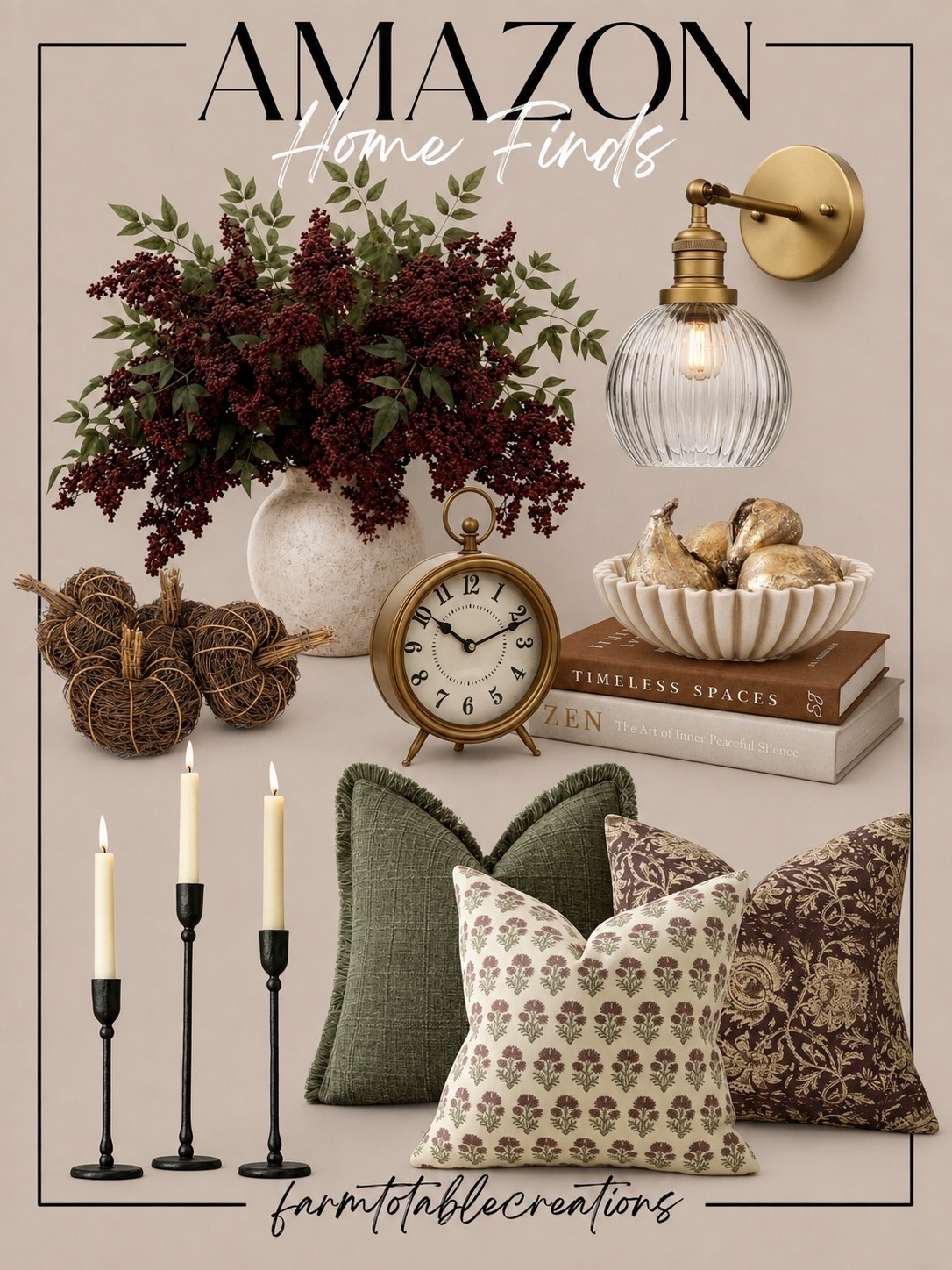 Amazon Home Finds You’ll Want To Save 🤎

Cozy, collected, and perfect for transitioning into fall. 🍂 These Amazon home finds add so much warmth with rich textures, vintage-inspired details, and the prettiest earthy tones. Such an easy way to refresh your space for the season without changing everything!

#LTKHome #LTKFinds #LTKSeasonal #AmazonHome #AmazonFinds #AmazonHomeFinds #FallHomeDecor #FallDecor #CozyHome #NeutralHome #HomeDecorFinds #AffordableHomeDecor #HomeInspo #FallHome #CuratedHome

#LTKSeasonal #LTKSaleAlert #LTKHome