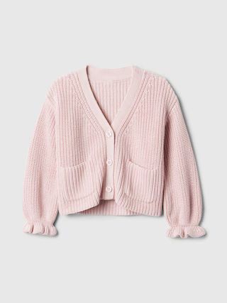 babyGap Shaker-Stitch Cardigan | Gap (US)