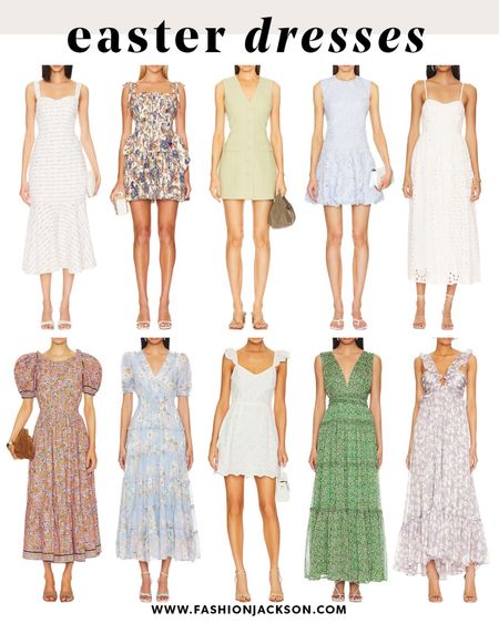 Easter dresses #springdress #easter #easterdress #whitedress #sundress #eastersunday #springfashion #springoutfit #revolve #fashionjackson

#LTKSeasonal #LTKstyletip