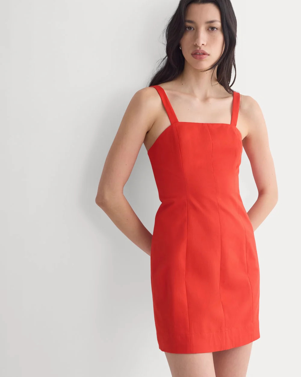 Seamed Mini Dress | Everlane