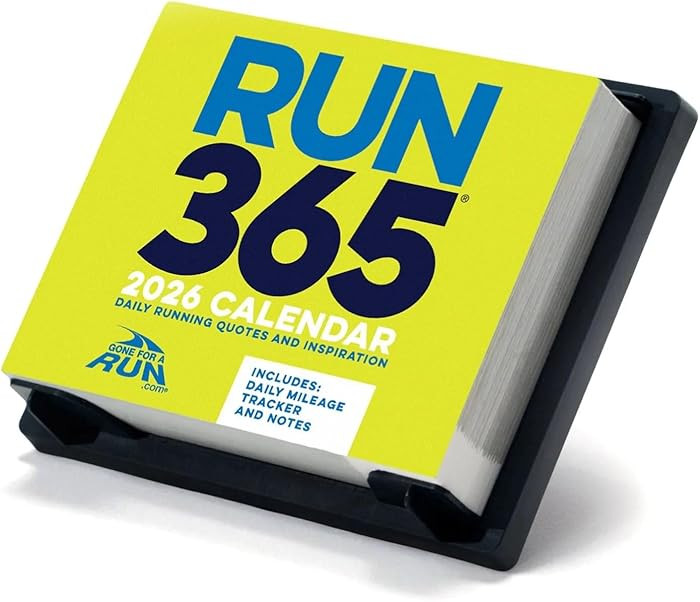 Gone for a Run 2026 Runner's Daily Desk Calendar Daily Running Quotes and Inspiration for Runners | Amazon (US)
