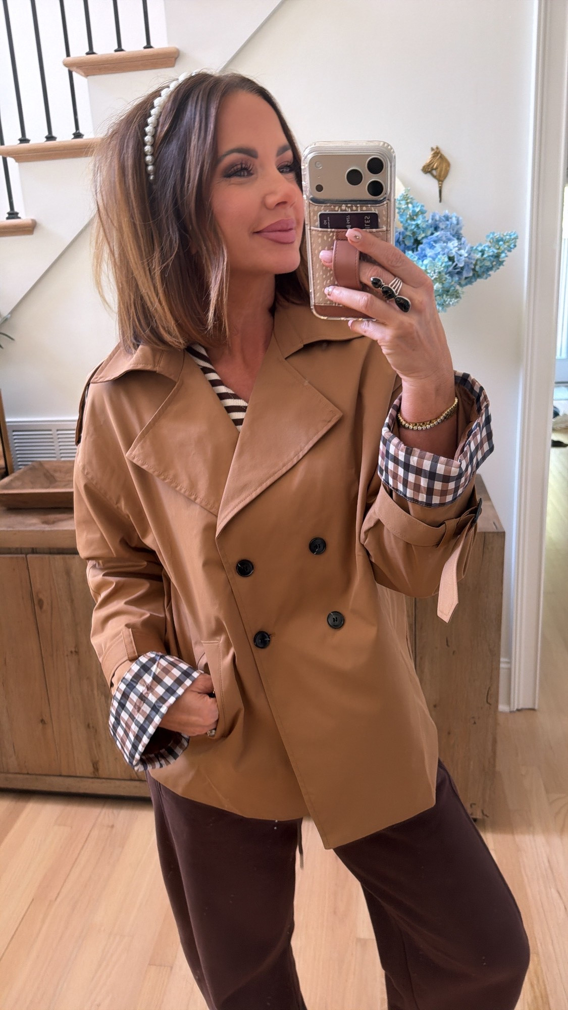 amazon cropped trench coat ♥️

#LTKootd #LTKSaleAlert #LTKSeasonal
