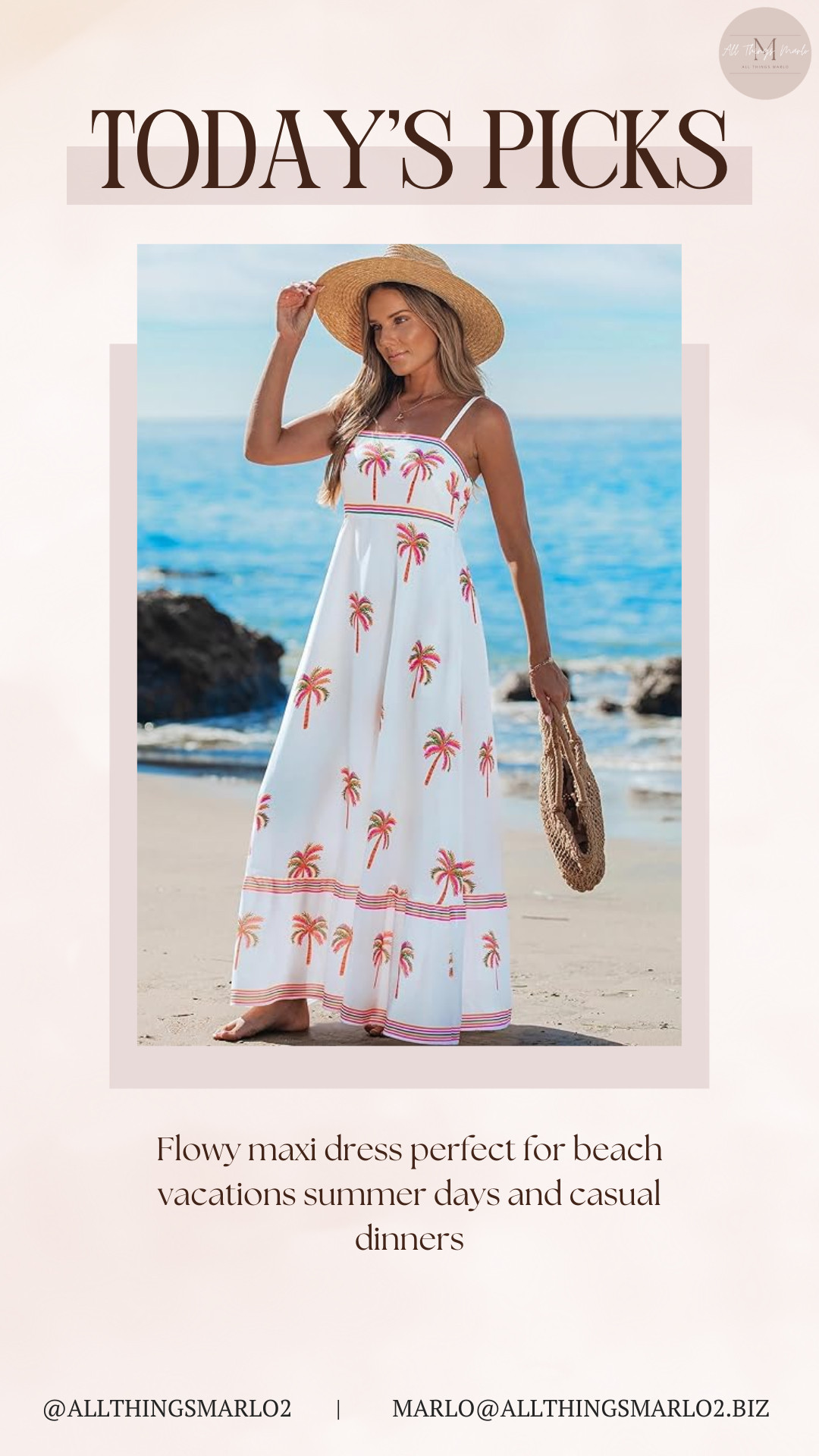 Flowy maxi dress perfect for beach vacations summer days and casual dinners 

 #LTKSeasonal #LTKWorkwear #LTKTravel