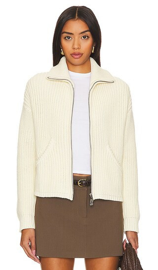 Callahan Maja Cardigan in Cream. - size XL | Revolve Clothing (Global)