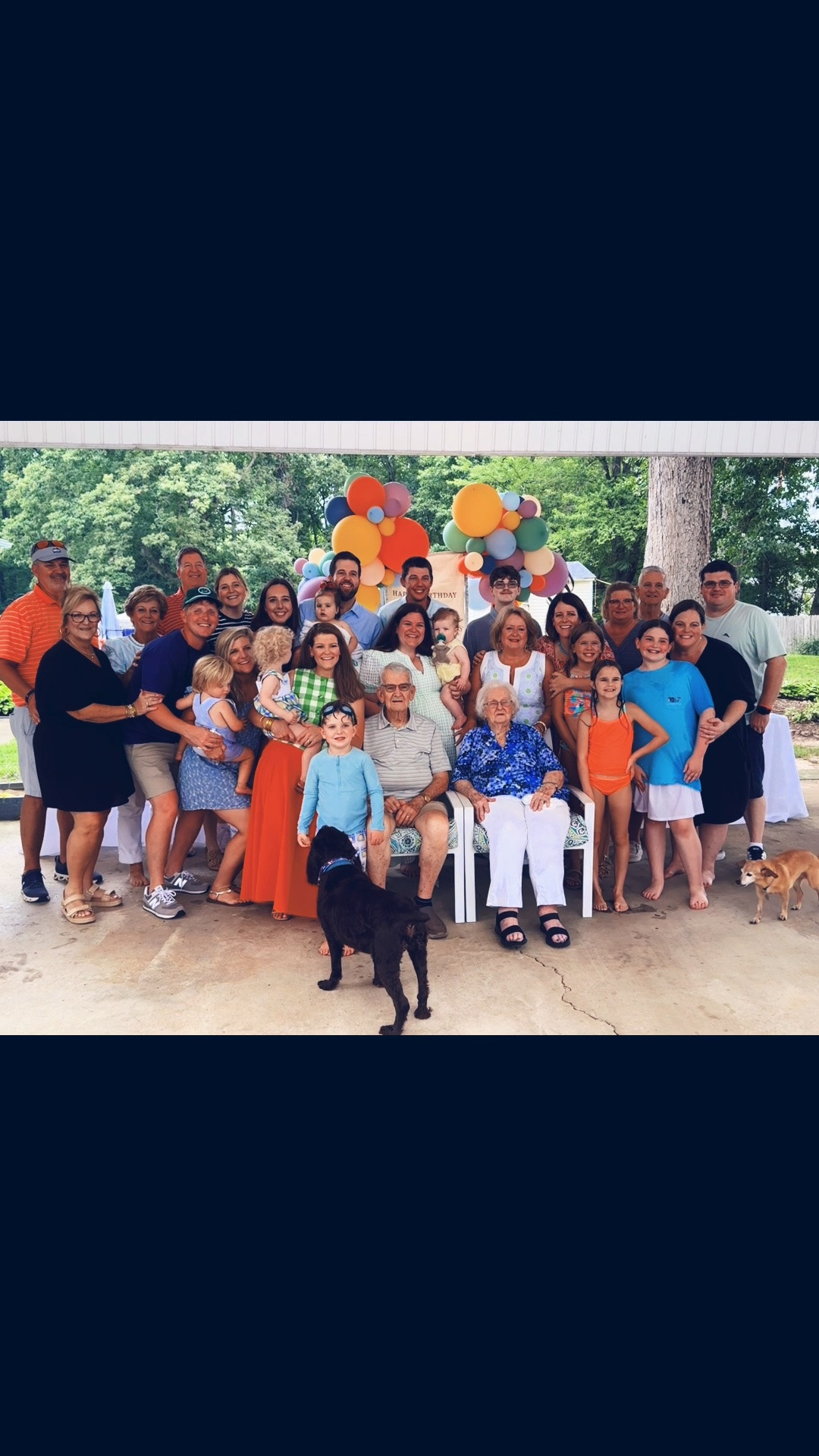 We had the best time celebrating Sweet Baby George at Wes’ parents house today!!! 👶🏼🎉🎂🥳🎈Oh how we love that sweet baby and y’all so, @salliekbsmi & John!!! 🥰😍