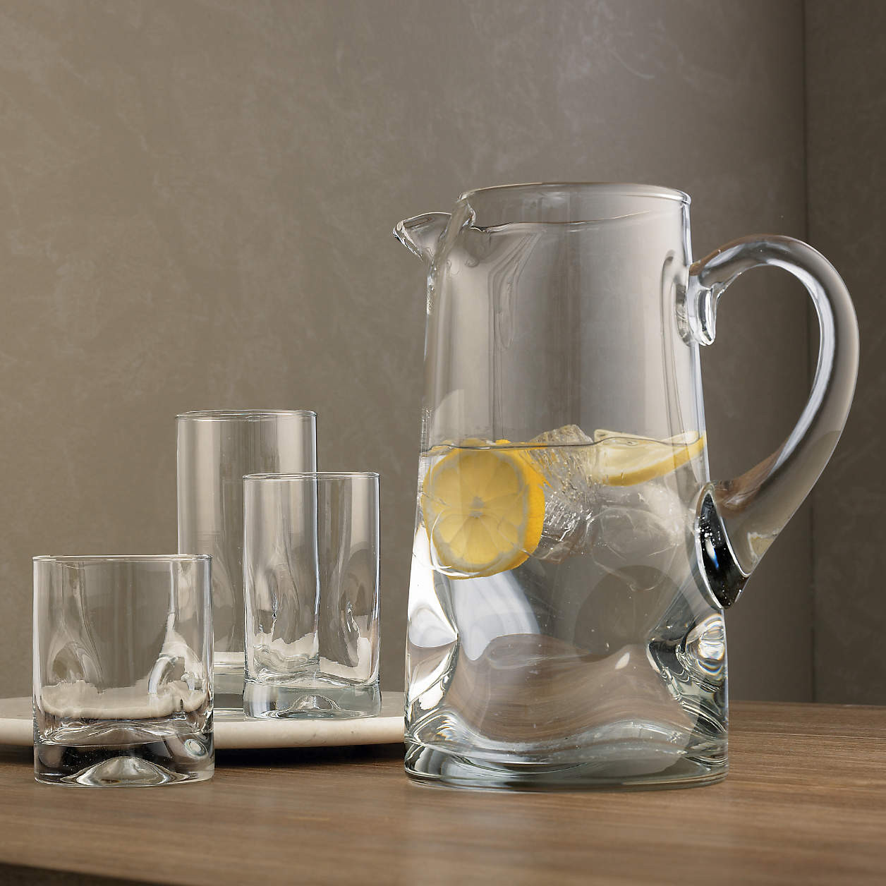 Impressions 10-Oz. Juice Glasses, Set of 12 + Reviews | Crate & Barrel | Crate & Barrel