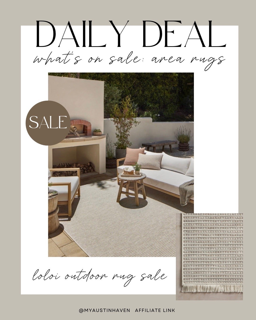 A round up of my favorite Outdoor Rugs for Summer! Perfect for any patio or porch 🏠☀️👏🏼

Outdoor rug, spring patio, summer porch, loloi rug, wayfair sale, wayfair finds, area rugs, outdoor season, outdoor living, amber lewis, patio sets for summer, hosting season

#LTKHome #LTKSaleAlert