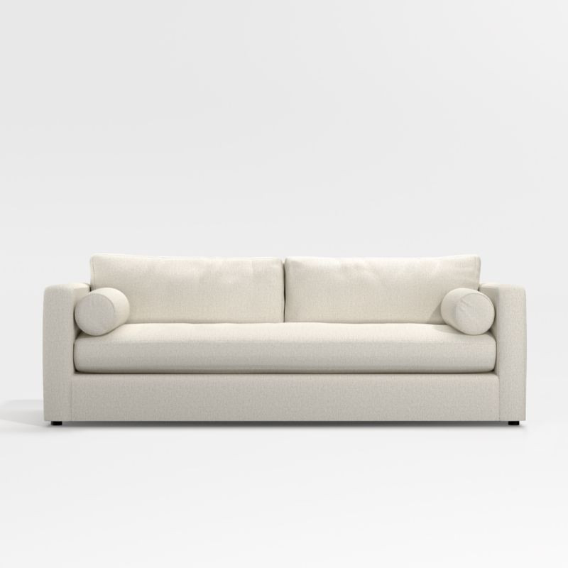 Aris 82" Queen Sleeper Bench Sofa + Reviews | Crate & Barrel | Crate & Barrel