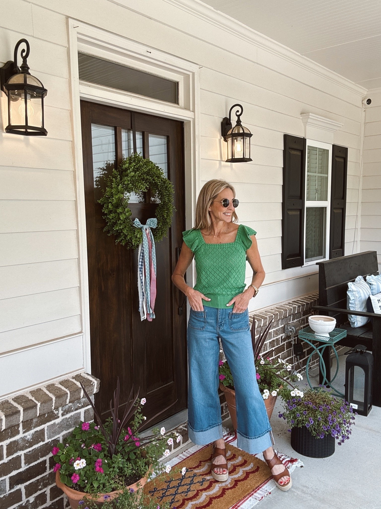 Restocked color. Wearing an XS