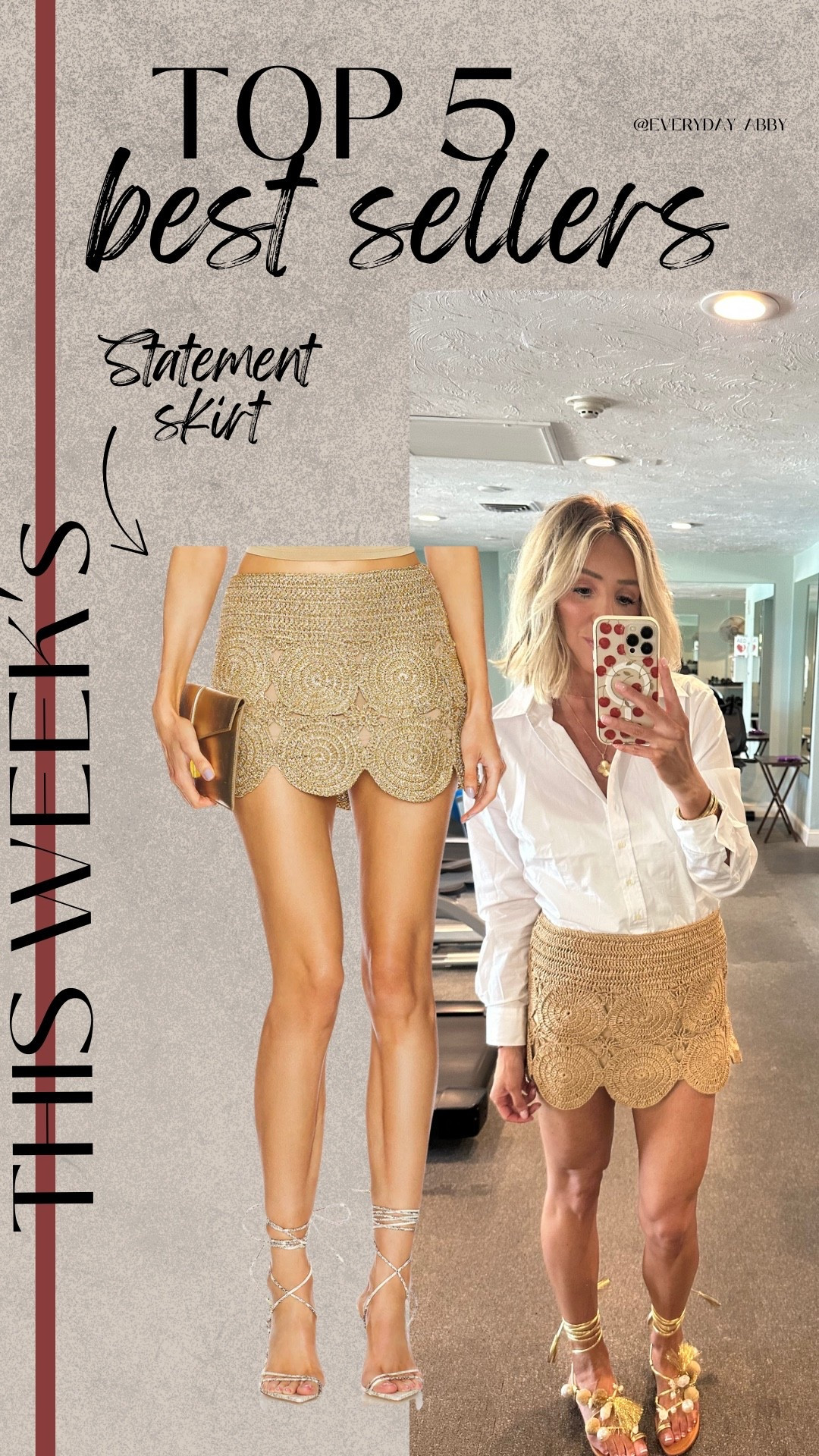 Most loved skirt restocked 🔥🔥🔥 I’m in a medium for length 