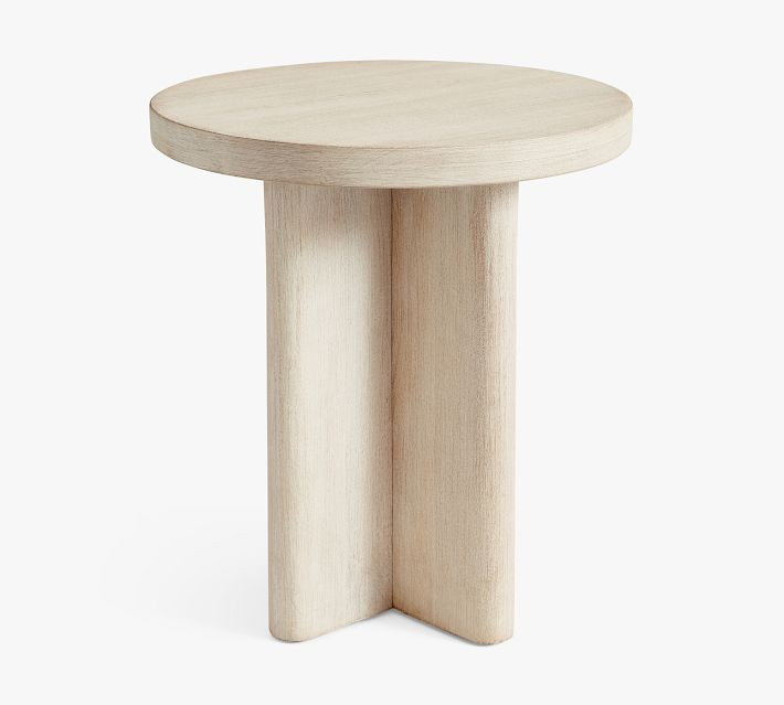 Cayman Round Side Table | Pottery Barn (US)